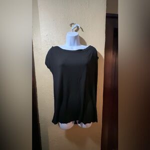Black off the shoulder Women's Top